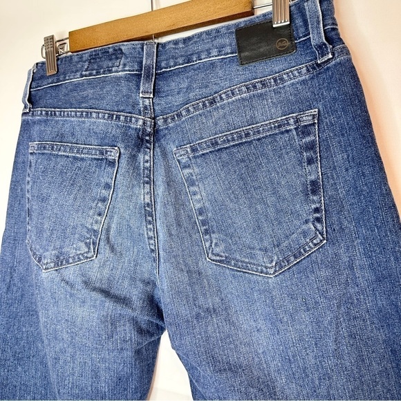 AG Adriano Goldschmied Tuxedo Stripe Ex Boyfriend Slouchy Slim Jeans Women’s 27 - Picture 3 of 13